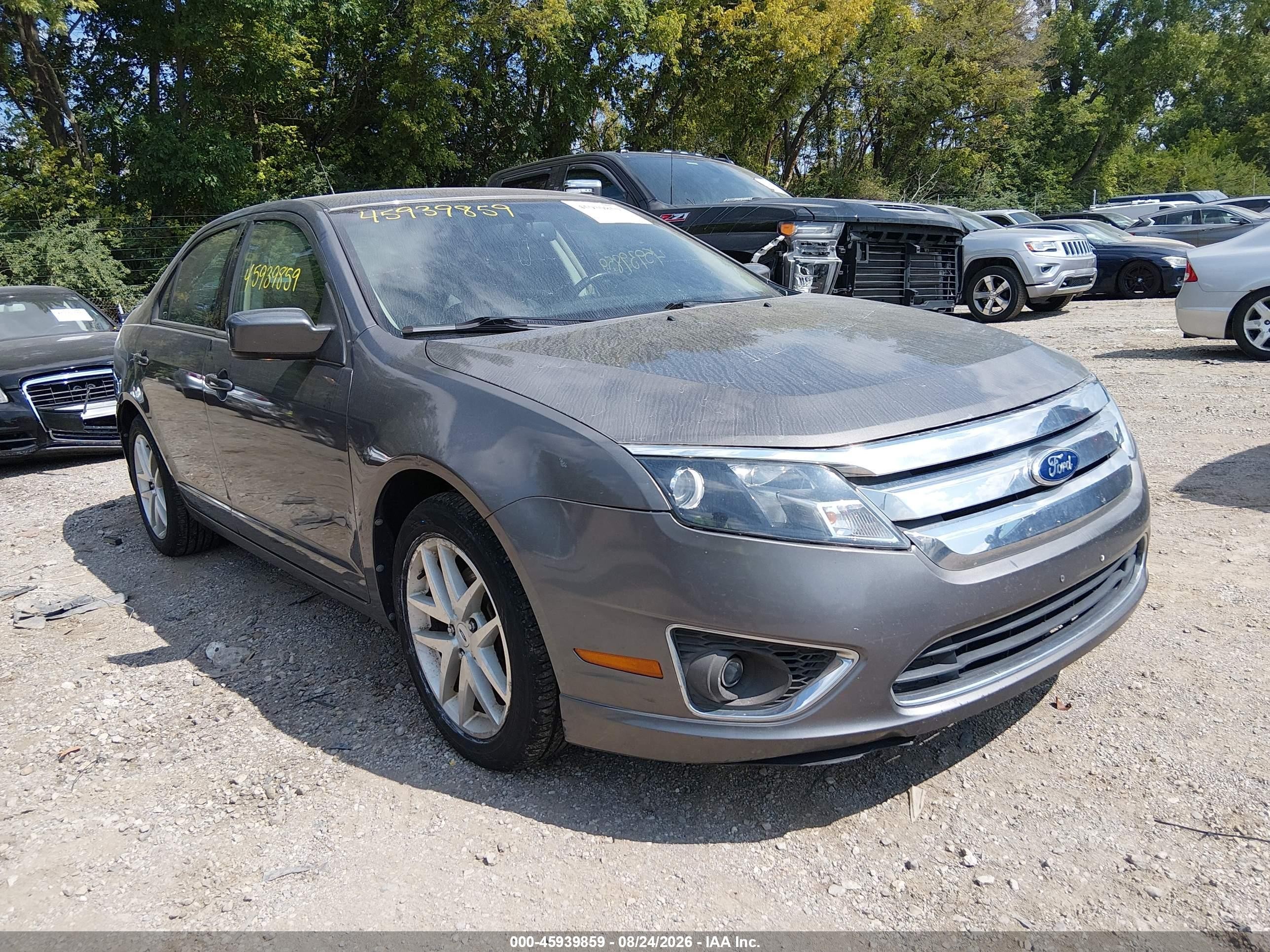 2010 Ford Fusion Sel Gray vin: 3FAHP0JA0AR402145