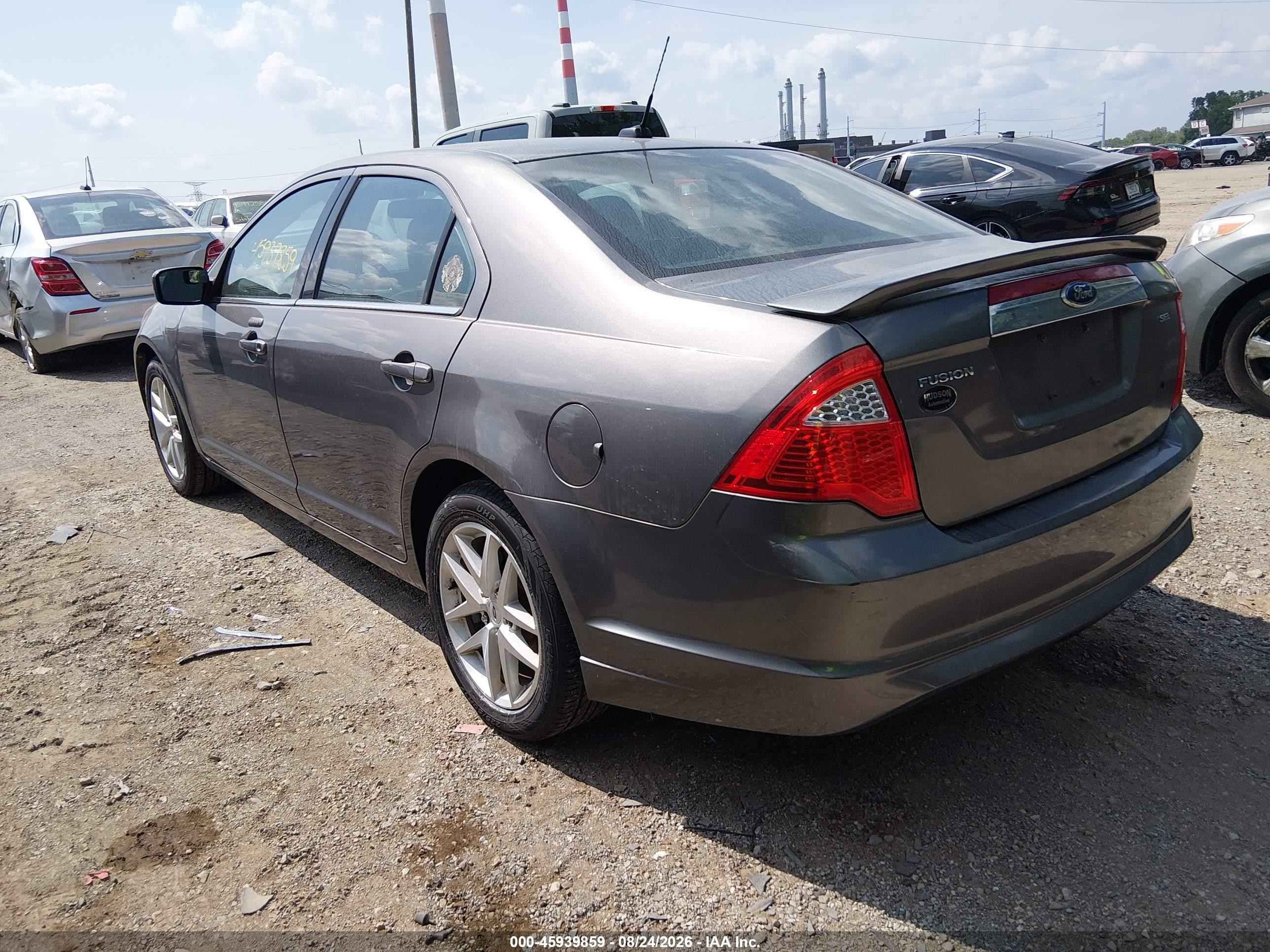 2010 Ford Fusion Sel Gray vin: 3FAHP0JA0AR402145