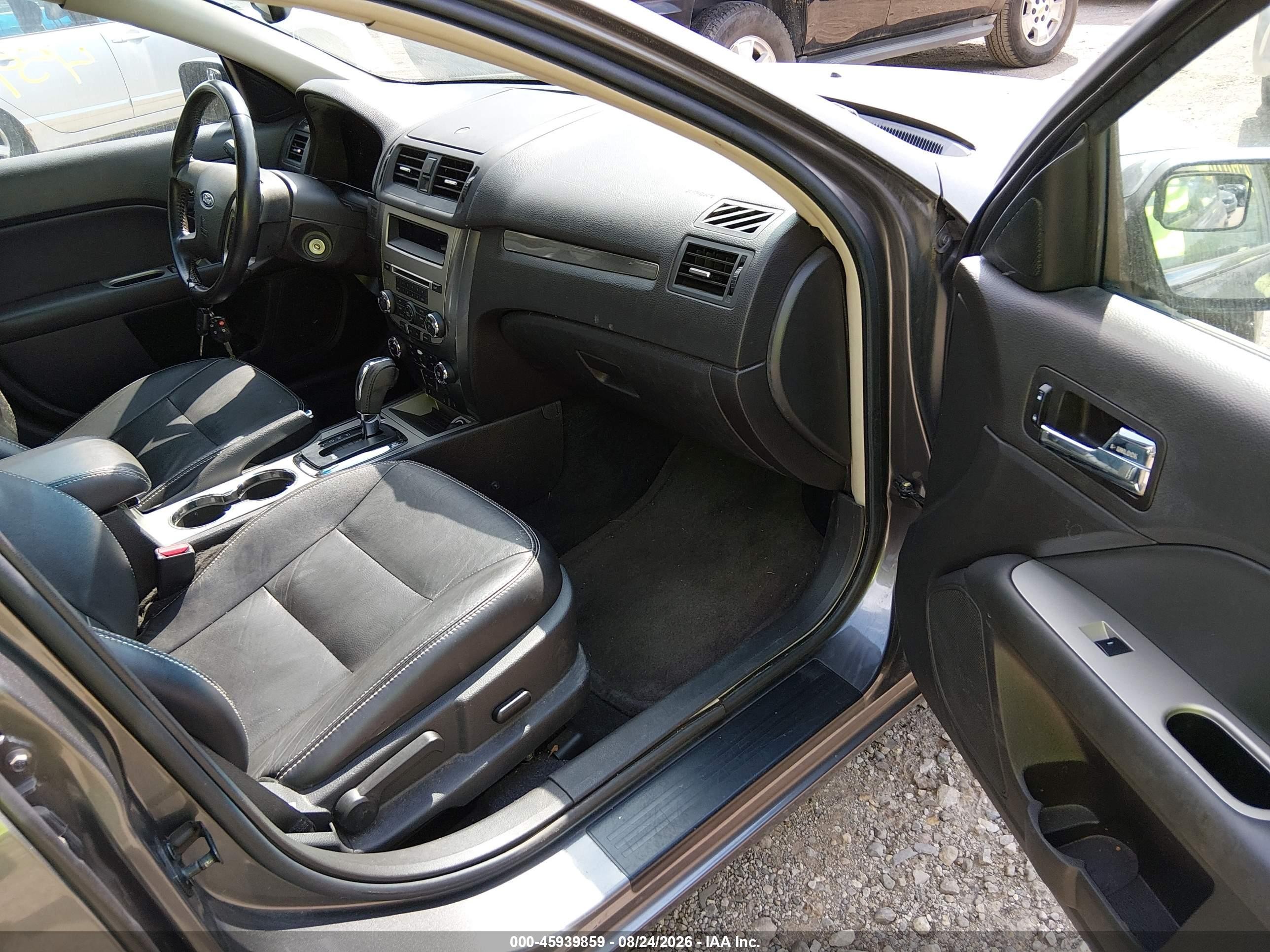 2010 Ford Fusion Sel Gray vin: 3FAHP0JA0AR402145