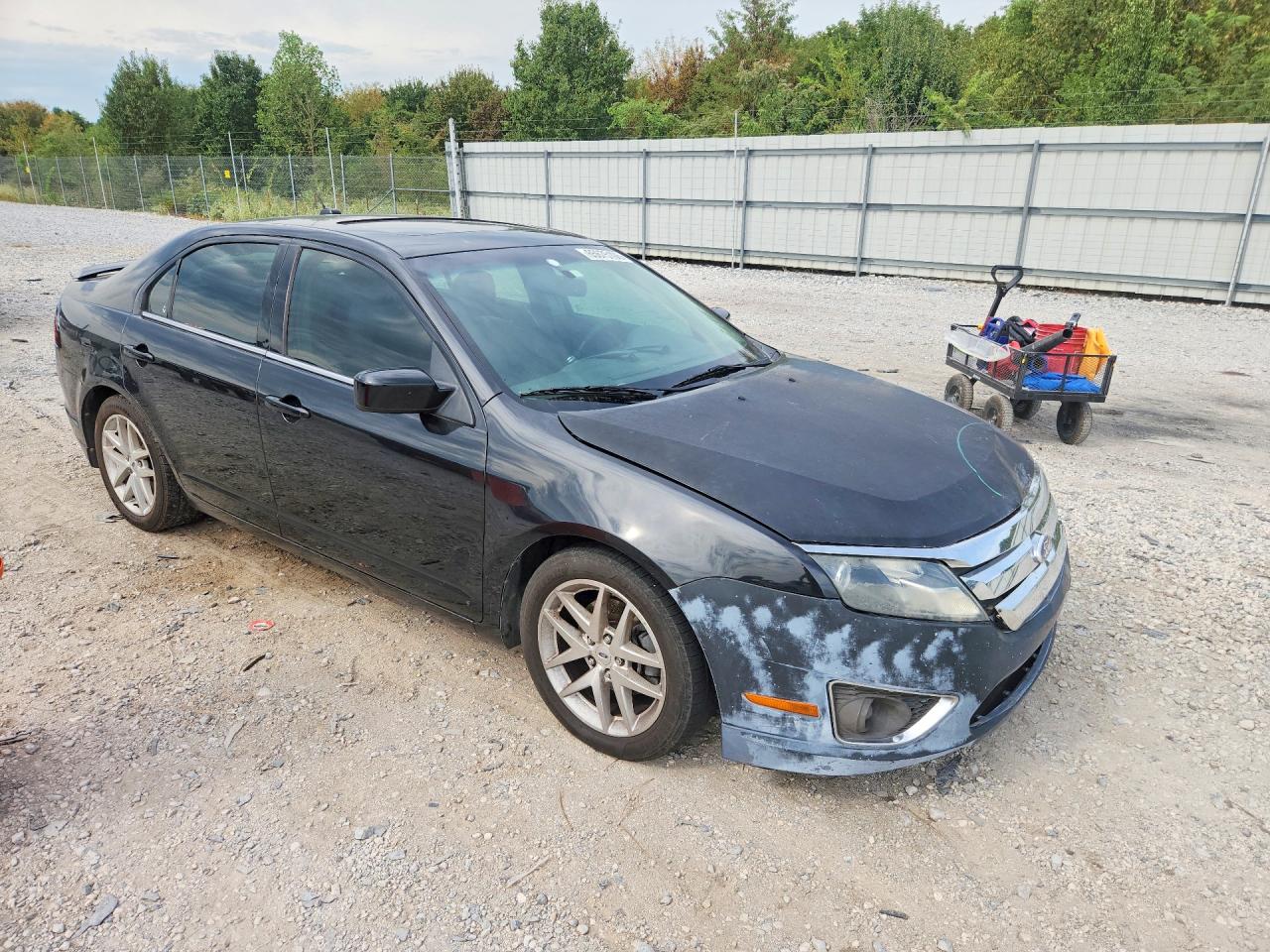 2010 Ford Fusion Sel Черный vin: 3FAHP0JA0AR402730
