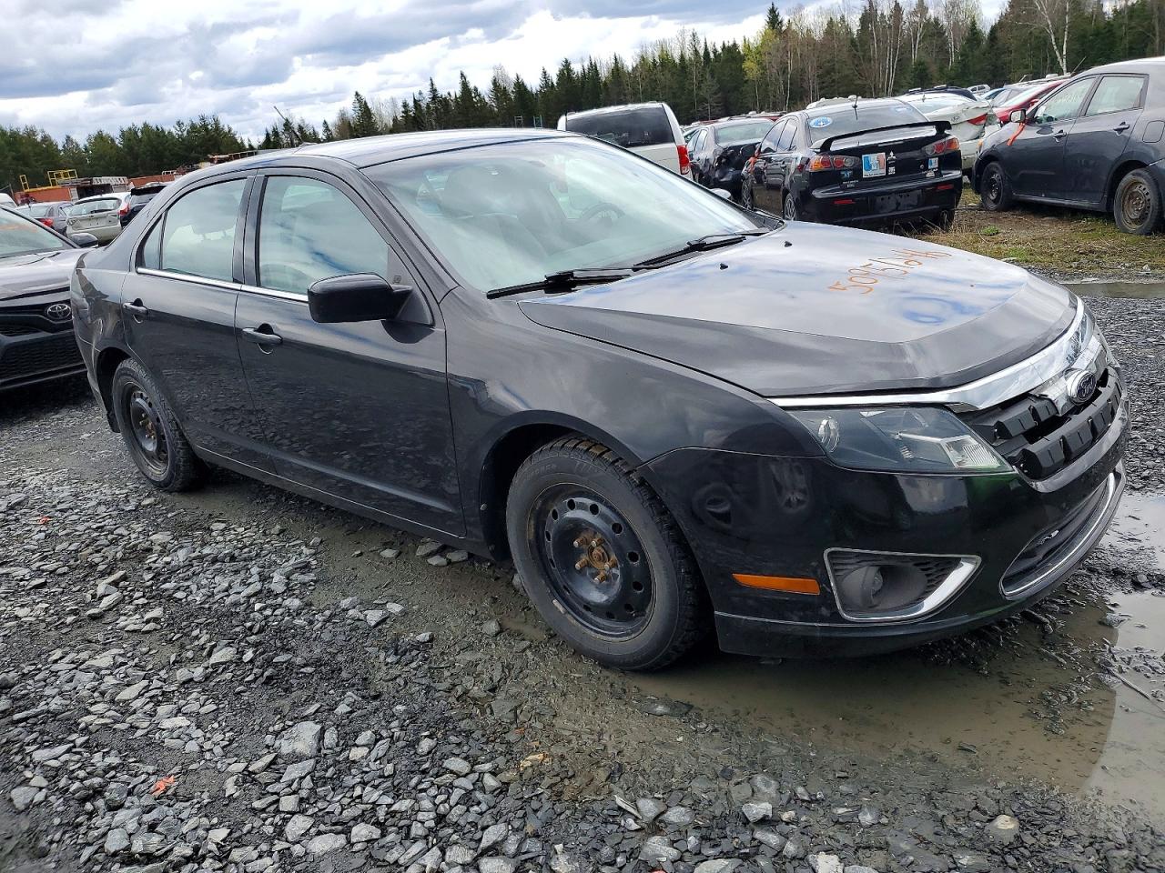 2011 Ford Fusion Sel Black vin: 3FAHP0JA0BR117303