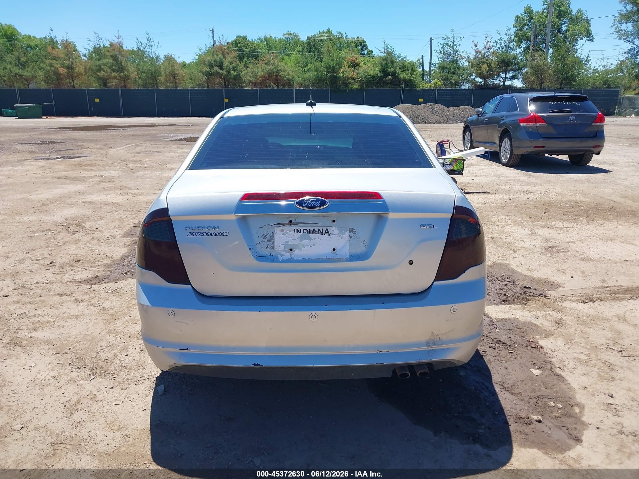 2011 Ford Fusion Sel Silver vin: 3FAHP0JA0BR180174