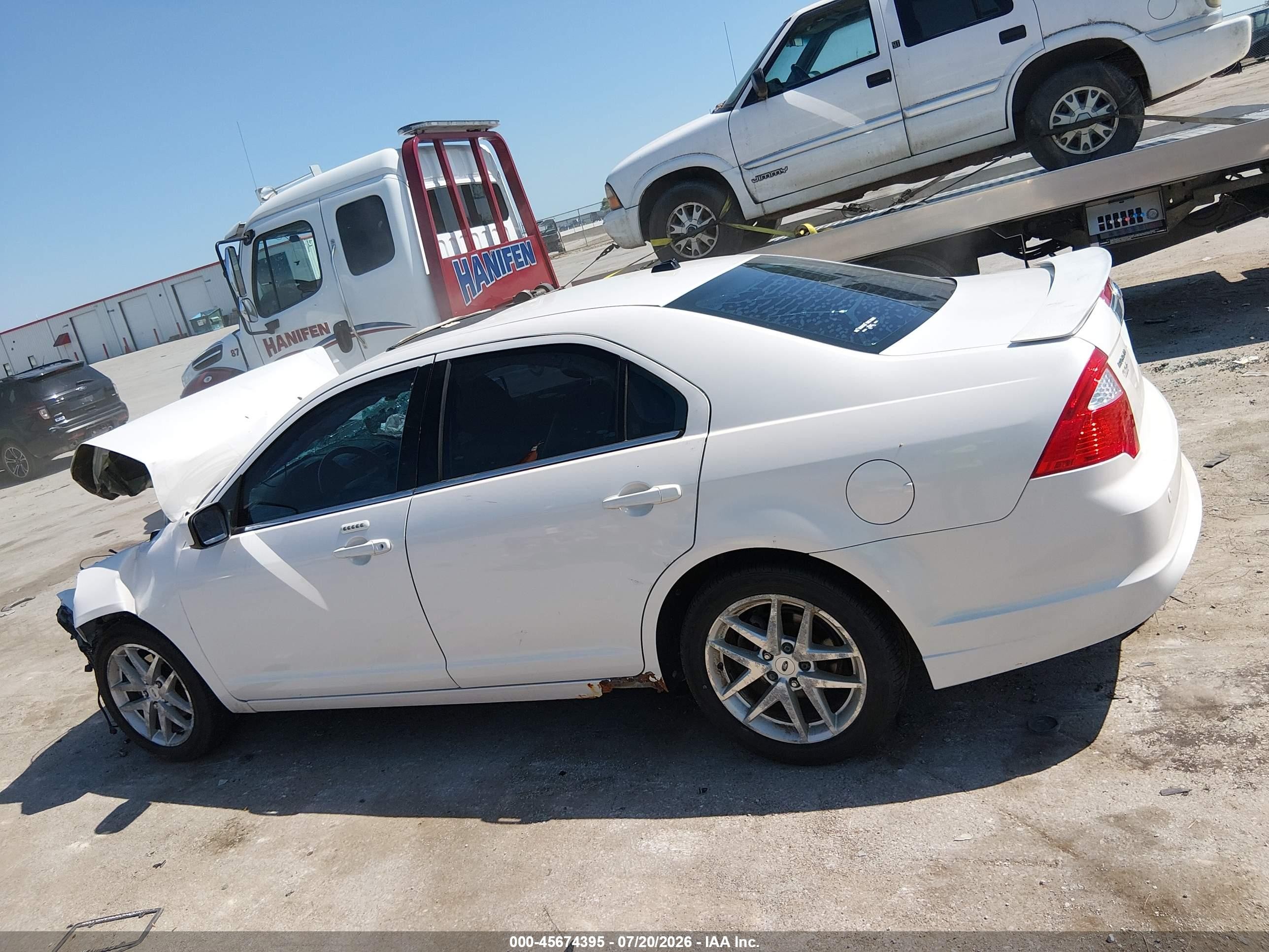 2011 Ford Fusion Sel Белый vin: 3FAHP0JA0BR219832