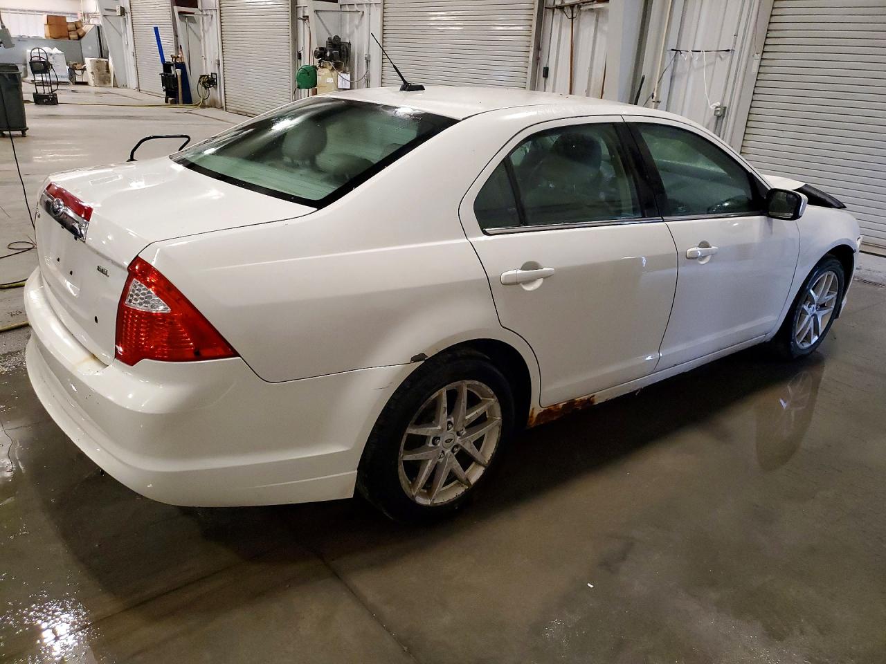 2011 Ford Fusion Sel White vin: 3FAHP0JA0BR252913