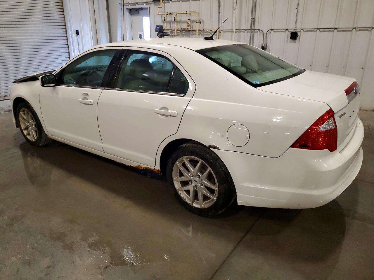 2011 Ford Fusion Sel White vin: 3FAHP0JA0BR252913