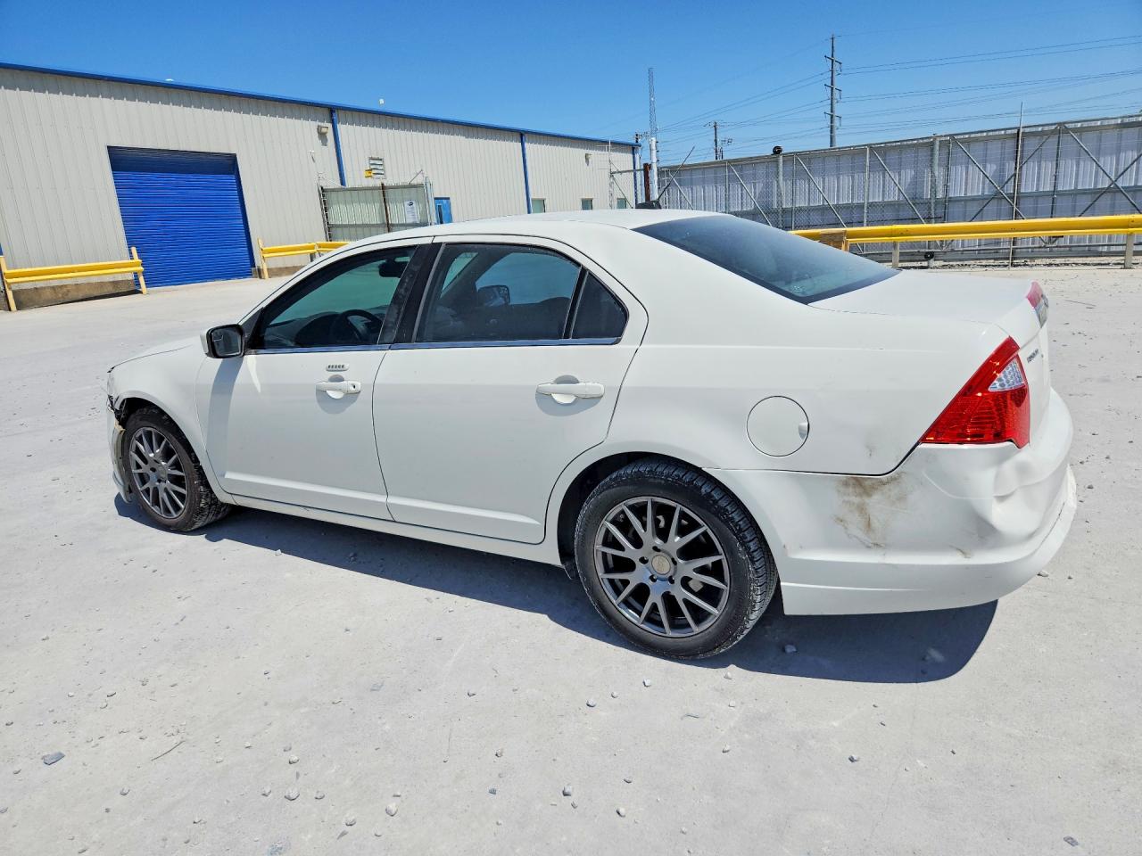 2011 Ford Fusion Sel White vin: 3FAHP0JA0BR256377