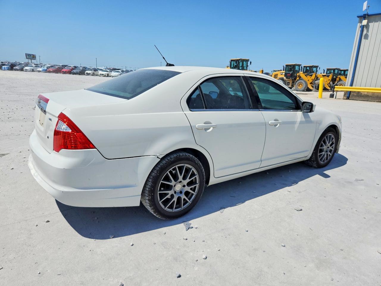 2011 Ford Fusion Sel White vin: 3FAHP0JA0BR256377