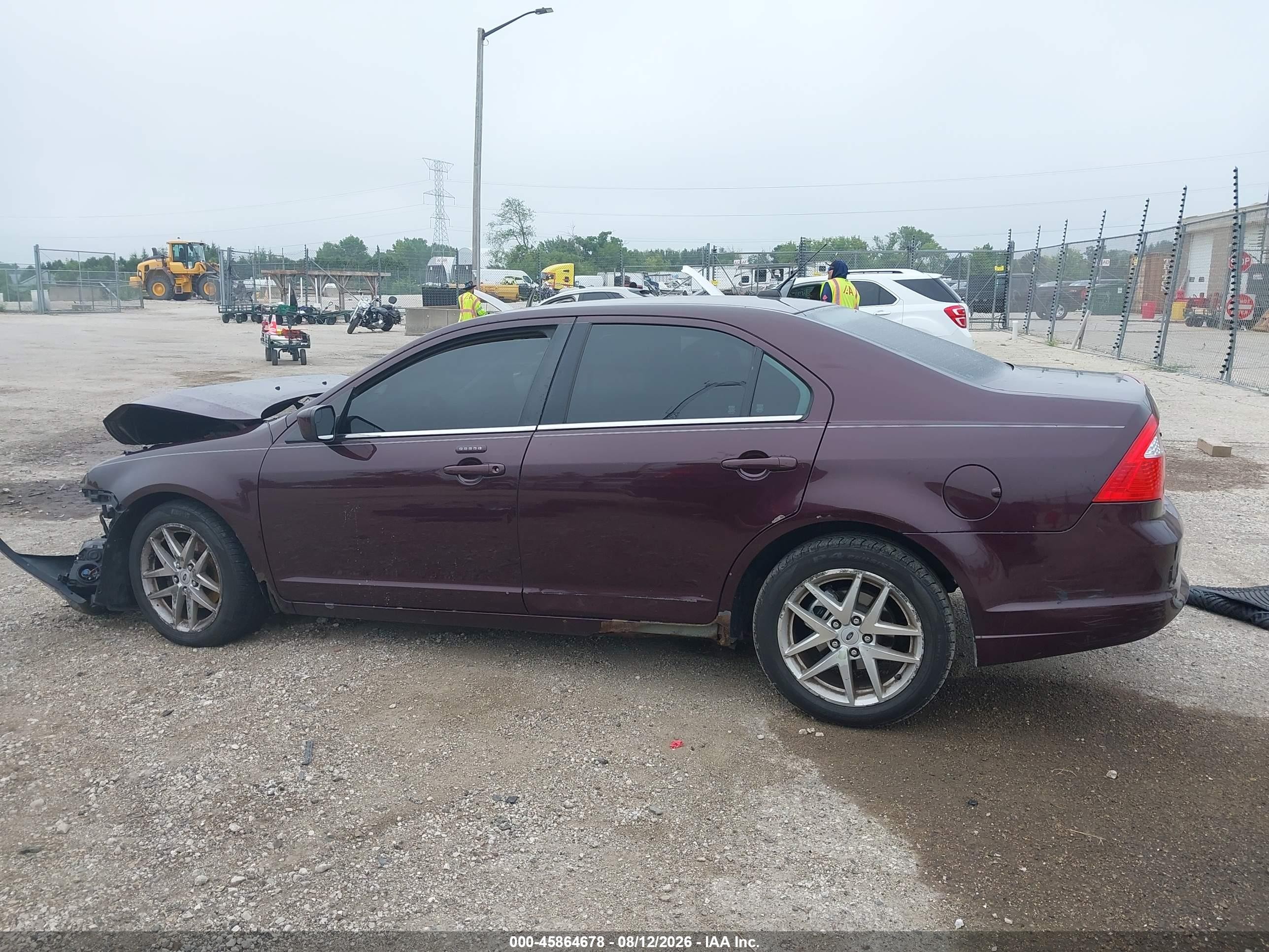 2011 Ford Fusion Sel Бордовый vin: 3FAHP0JA0BR262907