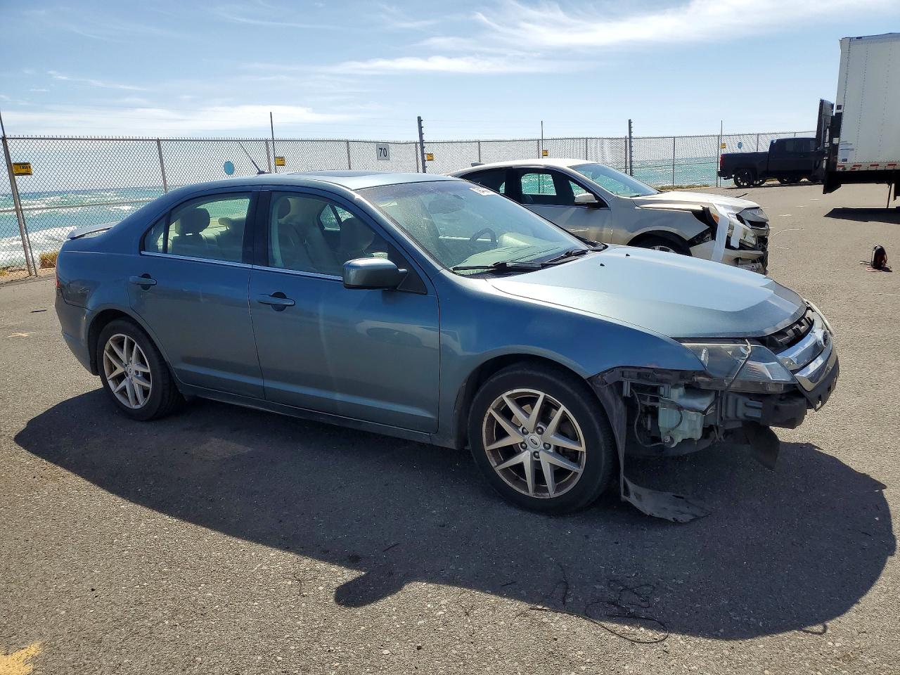 2011 Ford Fusion Sel Blue vin: 3FAHP0JA0BR308218