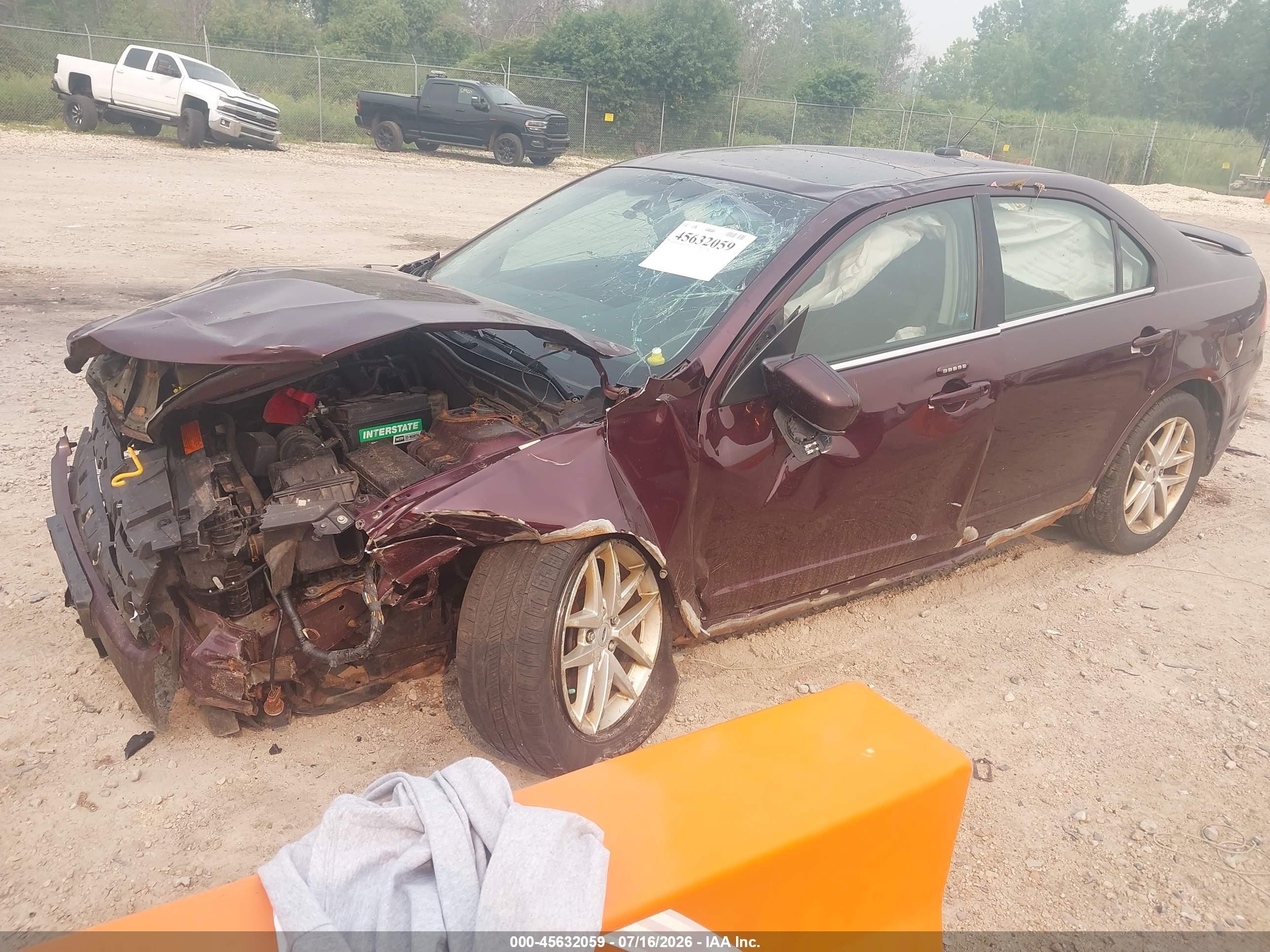 2011 Ford Fusion Sel Maroon vin: 3FAHP0JA0BR316724