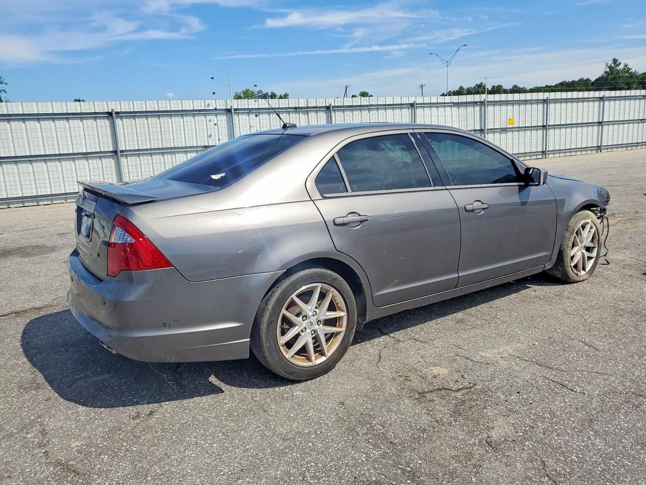 2011 Ford Fusion Sel Gray vin: 3FAHP0JA0BR318490