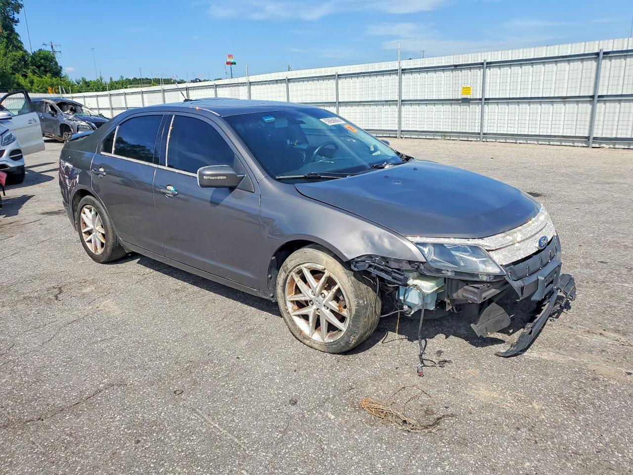 2011 Ford Fusion Sel Gray vin: 3FAHP0JA0BR318490