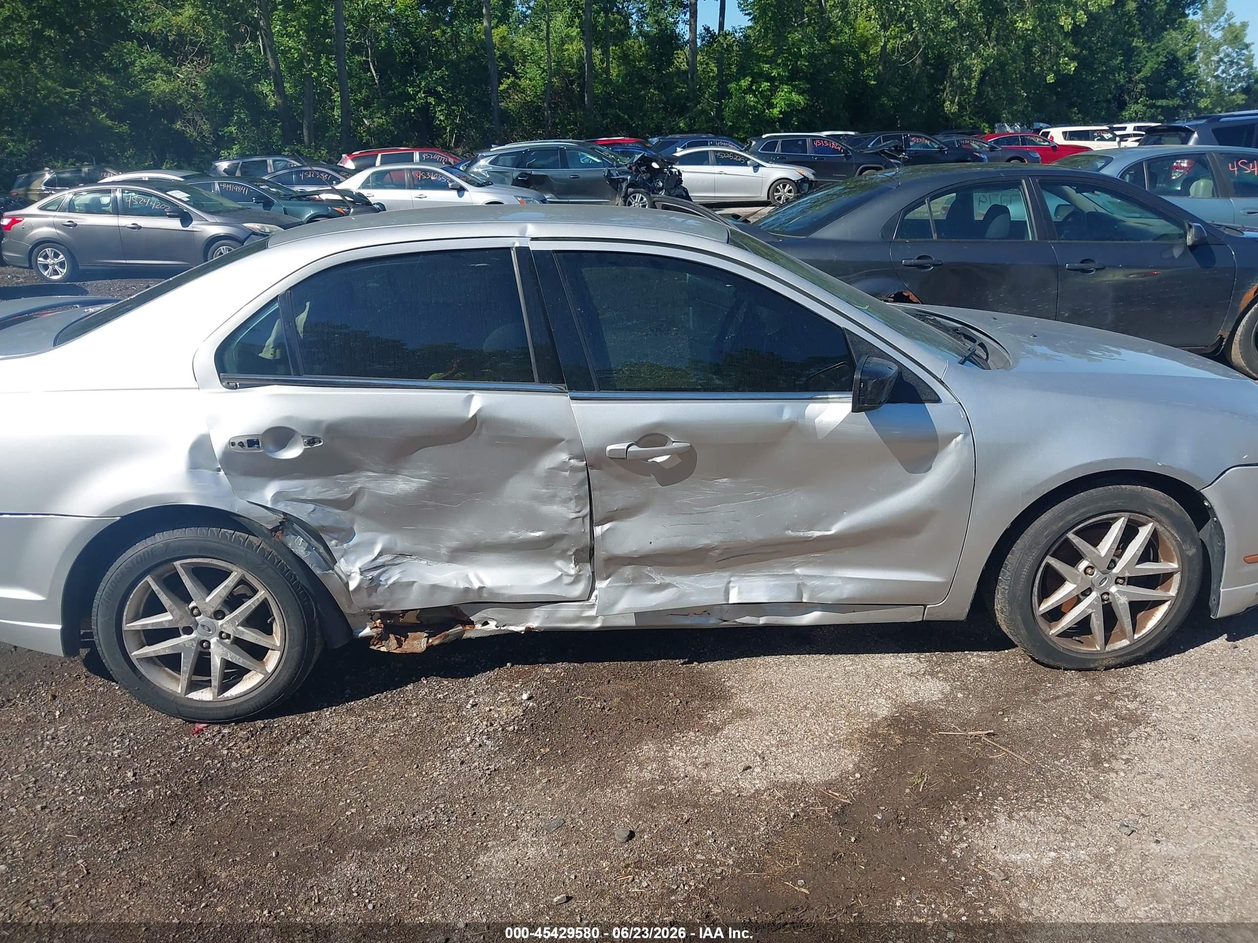 2012 Ford Fusion Sel Silver vin: 3FAHP0JA0CR107159