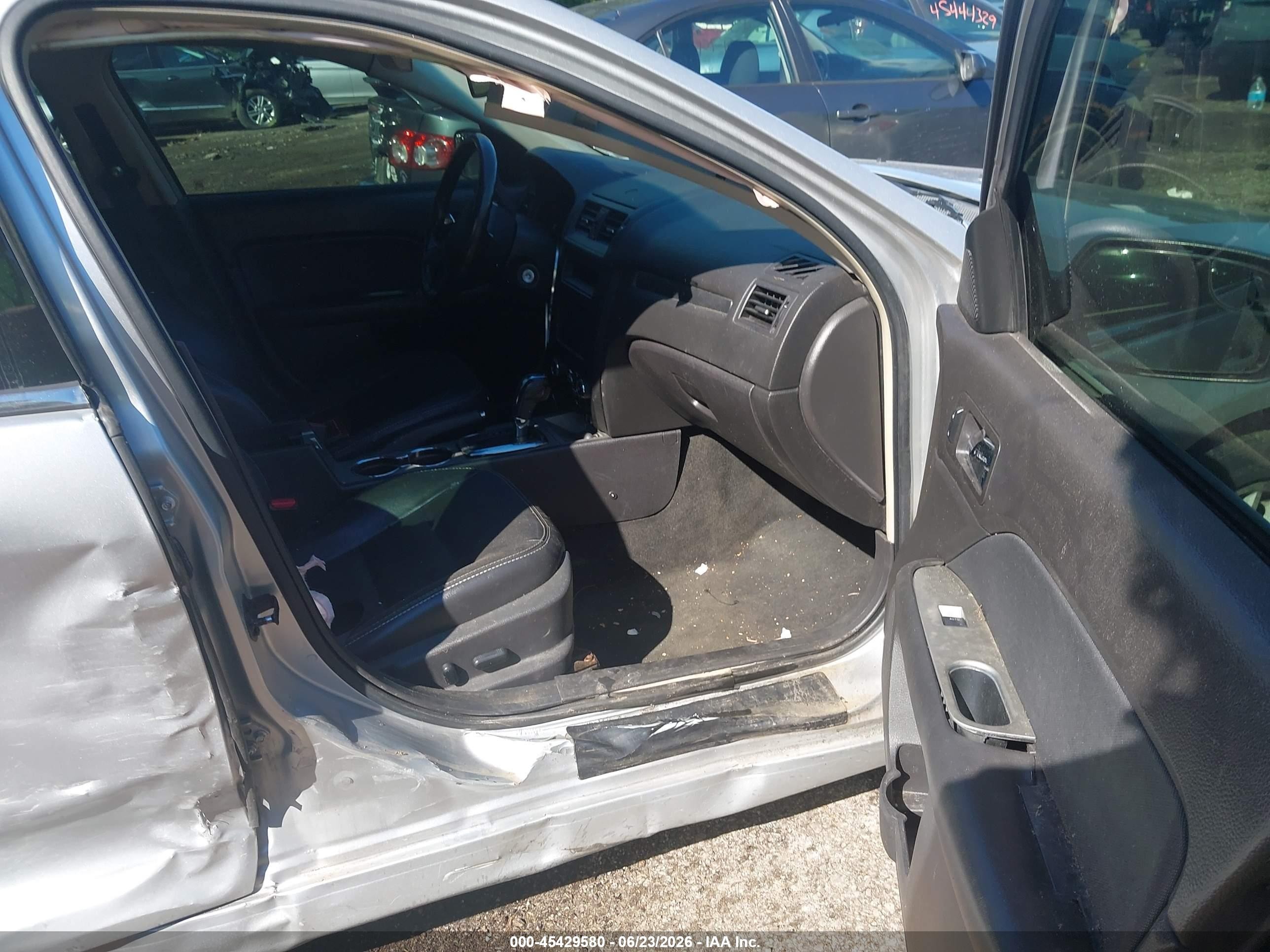 2012 Ford Fusion Sel Silver vin: 3FAHP0JA0CR107159