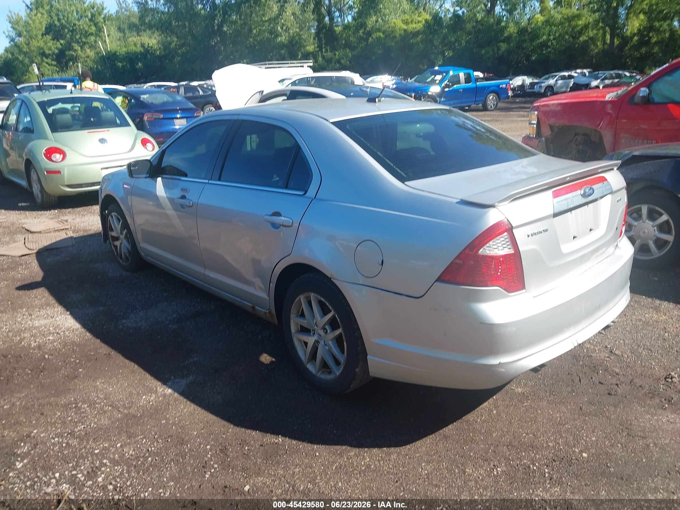 2012 Ford Fusion Sel Silver vin: 3FAHP0JA0CR107159