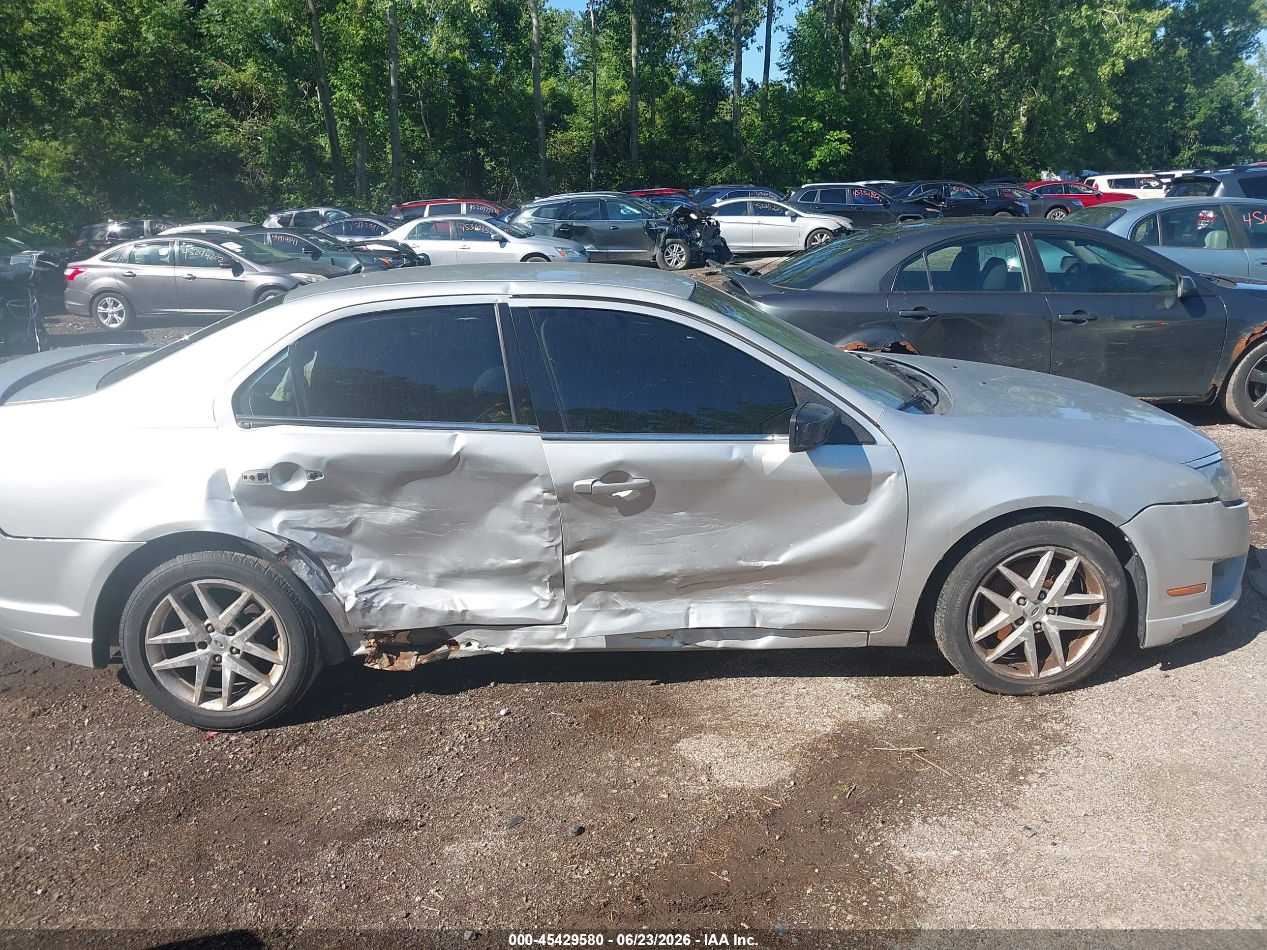 2012 Ford Fusion Sel Silver vin: 3FAHP0JA0CR107159