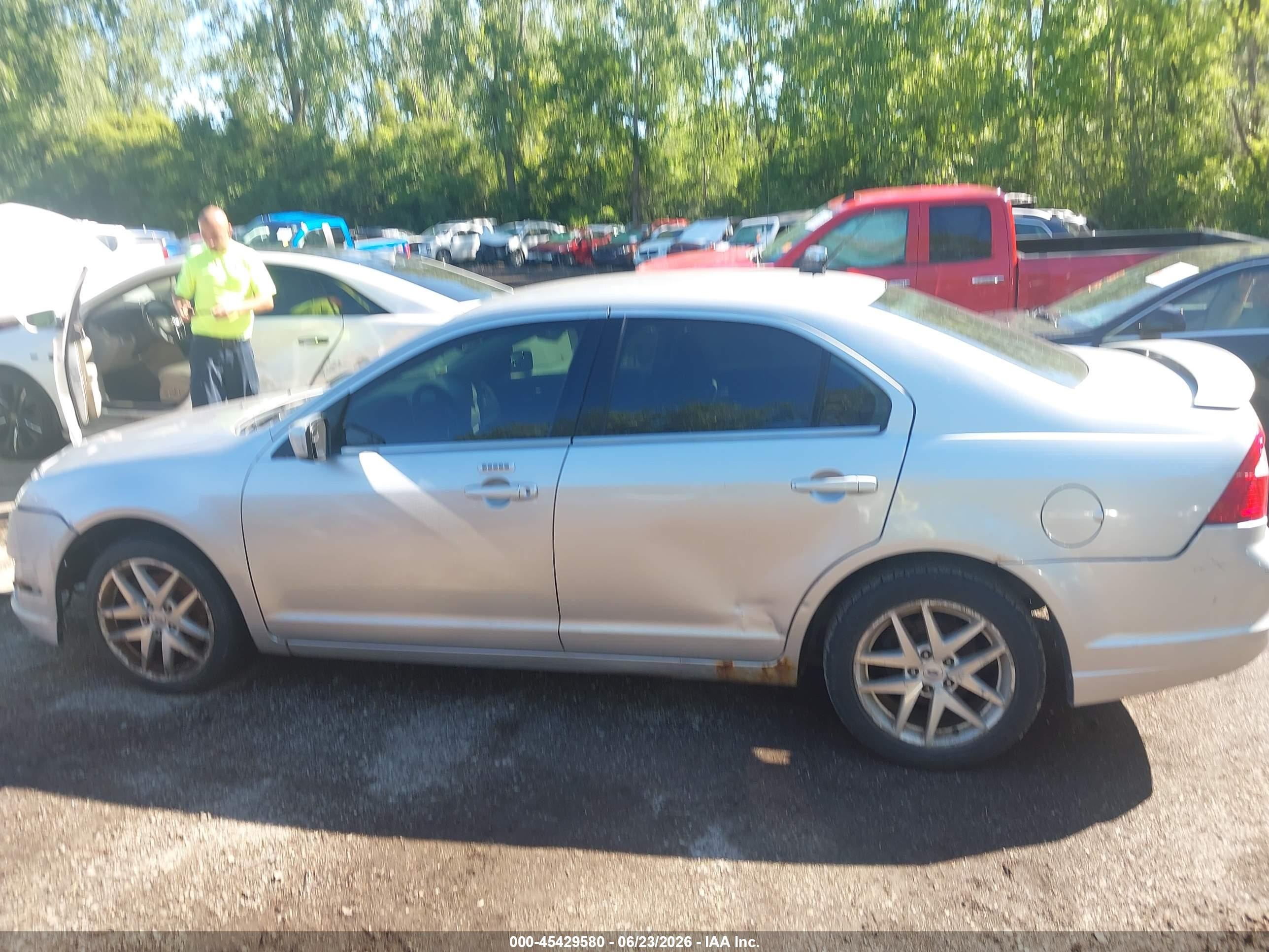 2012 Ford Fusion Sel Silver vin: 3FAHP0JA0CR107159