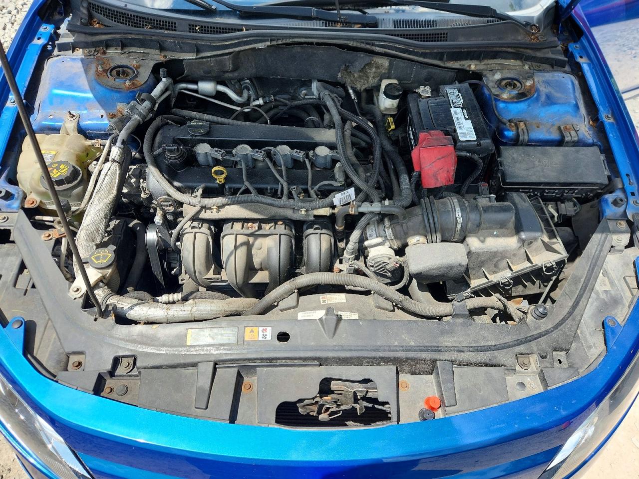 2012 Ford Fusion Sel Blue vin: 3FAHP0JA0CR149489