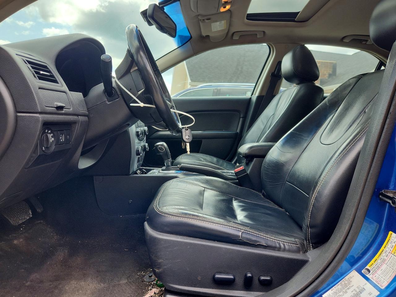2012 Ford Fusion Sel Blue vin: 3FAHP0JA0CR149489