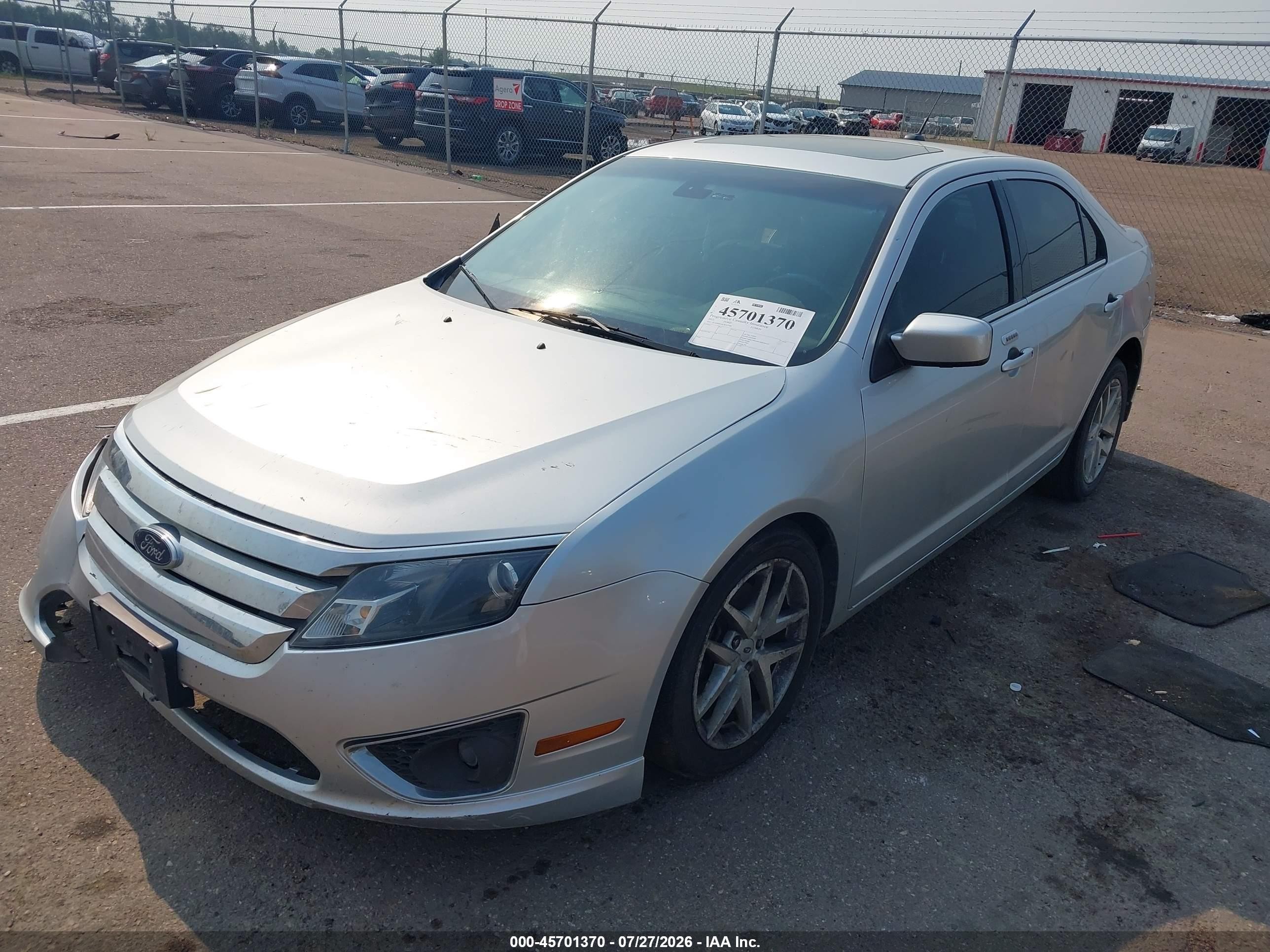 2012 Ford Fusion Sel Silver vin: 3FAHP0JA0CR217385