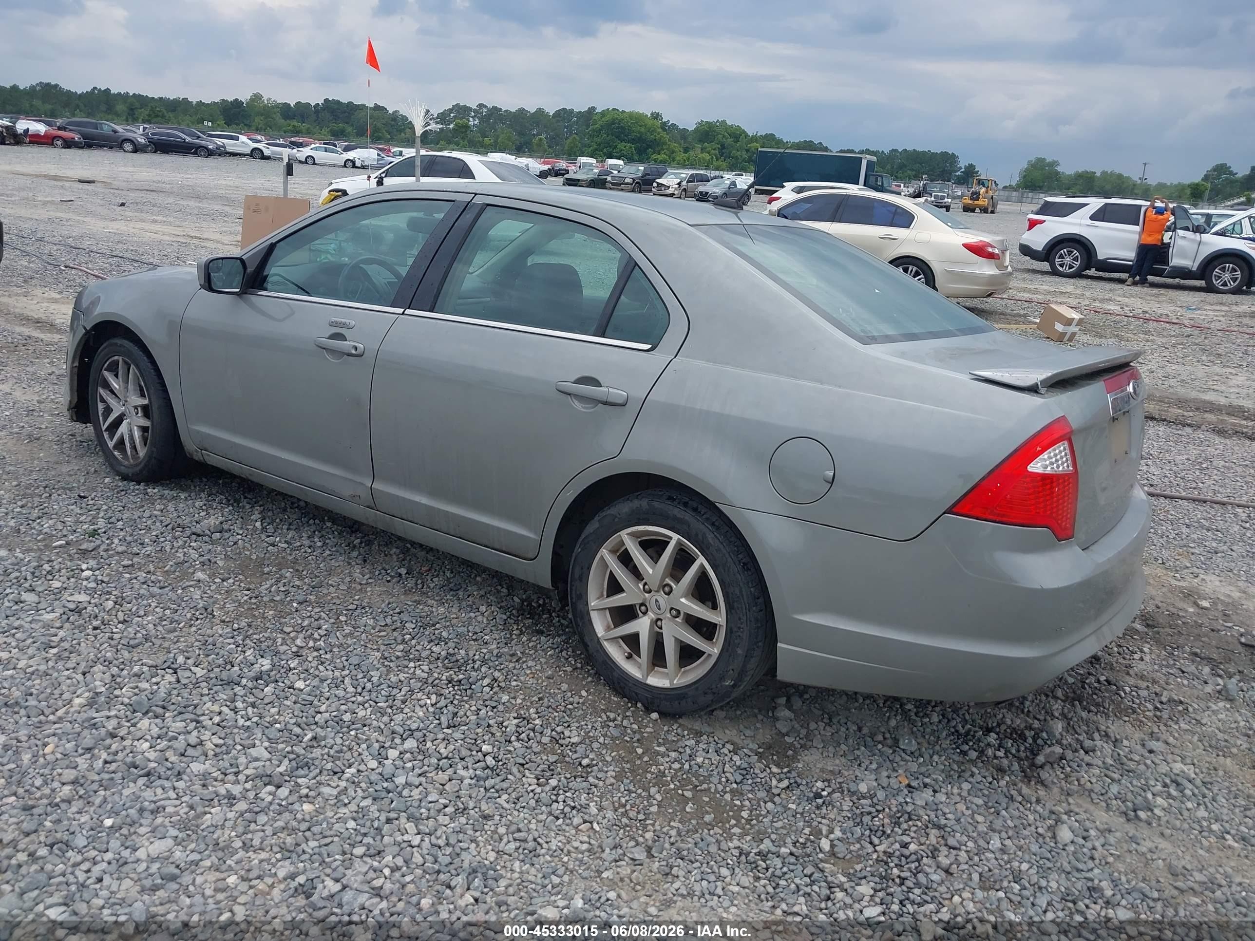 2012 Ford Fusion Sel Green vin: 3FAHP0JA0CR339826