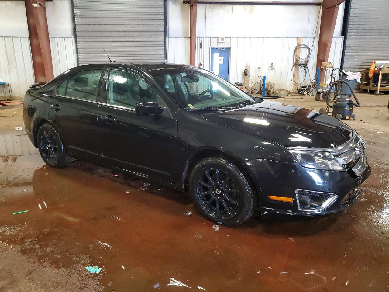 2012 Ford Fusion Sel Черный vin: 3FAHP0JA0CR376102