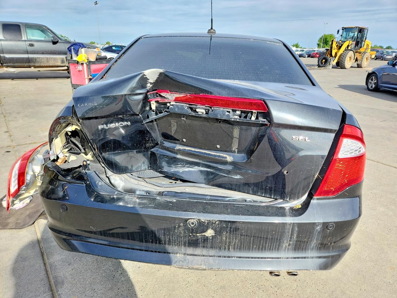 2012 Ford Fusion Sel Gray vin: 3FAHP0JA0CR393501