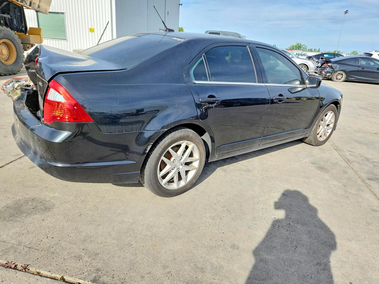 2012 Ford Fusion Sel Gray vin: 3FAHP0JA0CR393501