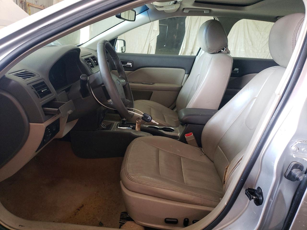 2012 Ford Fusion Sel Silver vin: 3FAHP0JA0CR404657