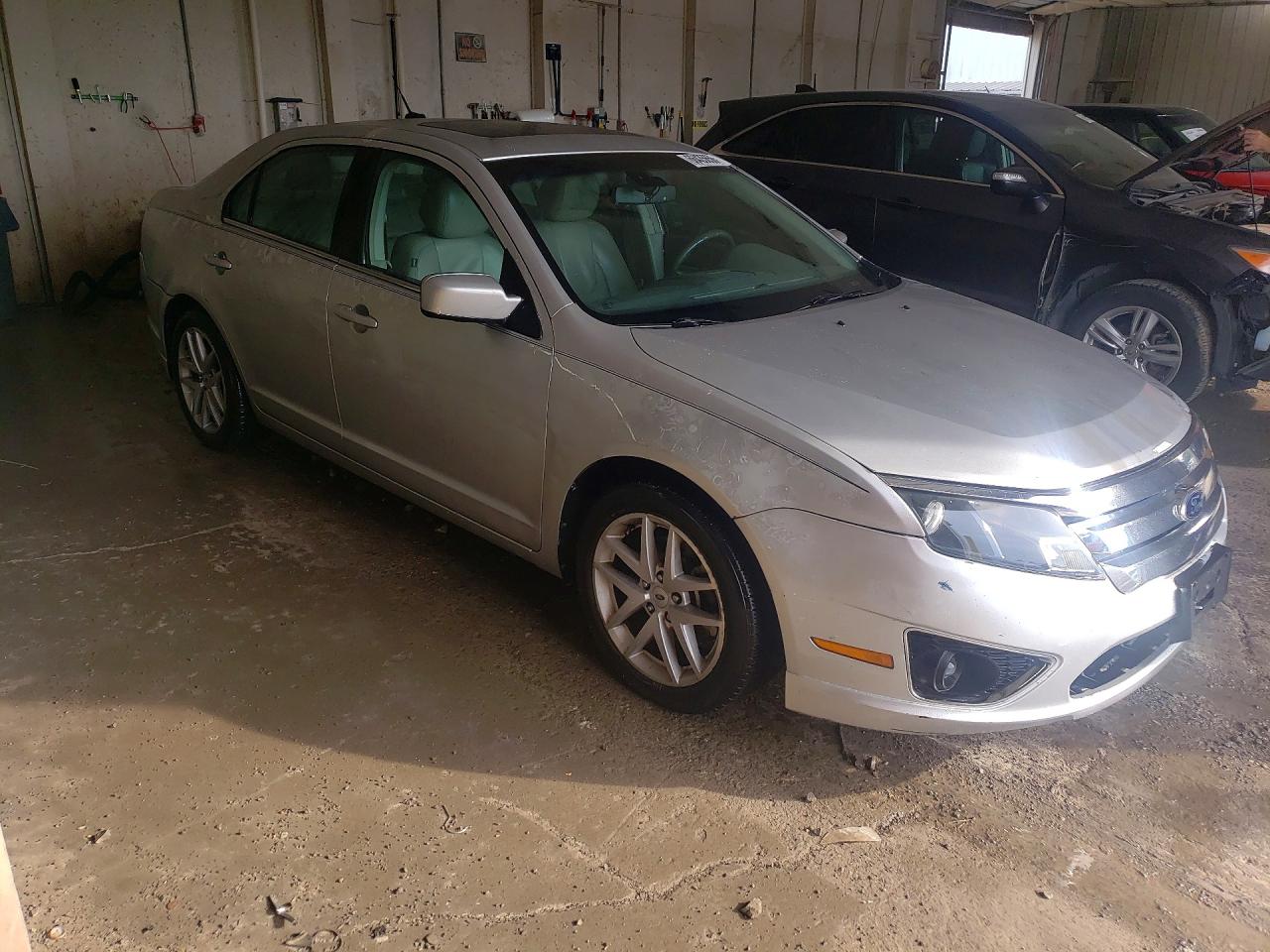 2012 Ford Fusion Sel Silver vin: 3FAHP0JA0CR404657