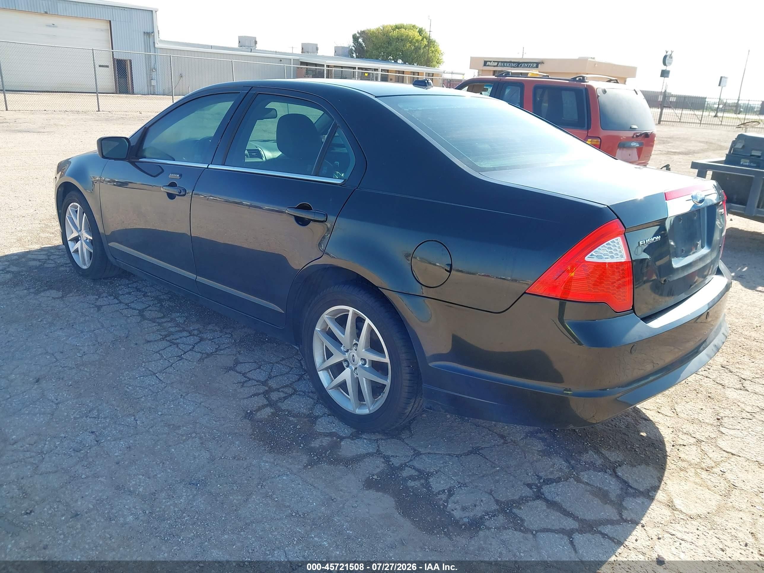 2010 Ford Fusion Sel Black vin: 3FAHP0JA1AR205520