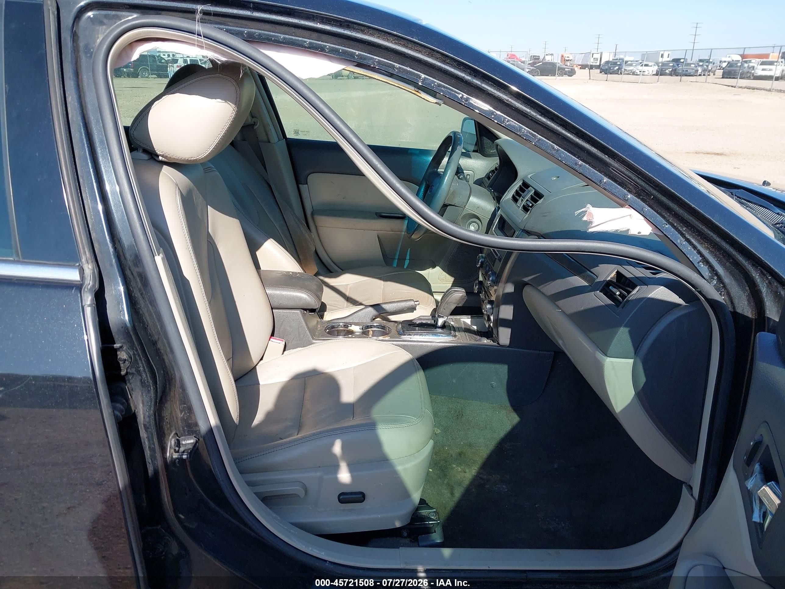 2010 Ford Fusion Sel Black vin: 3FAHP0JA1AR205520