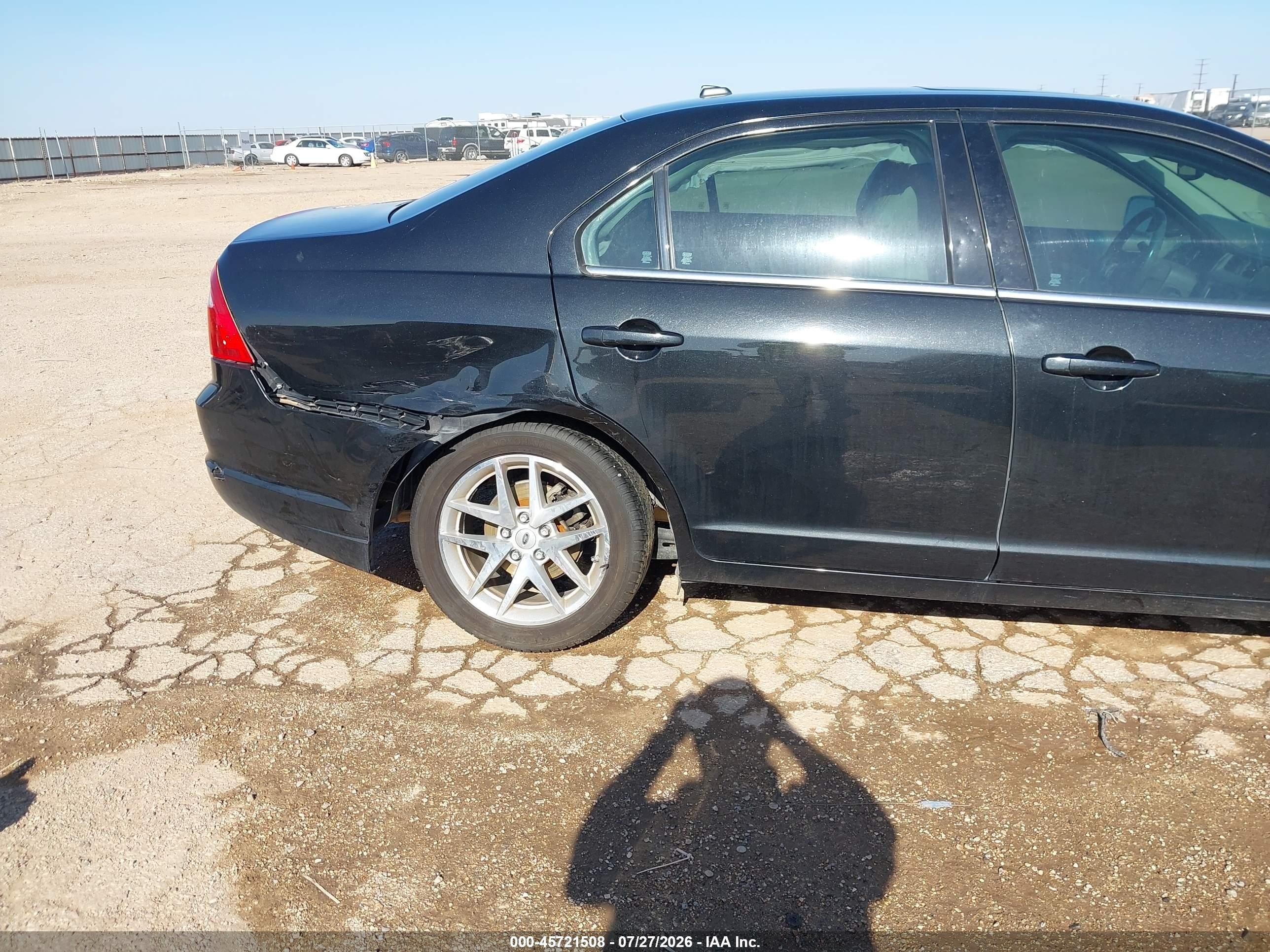 2010 Ford Fusion Sel Black vin: 3FAHP0JA1AR205520