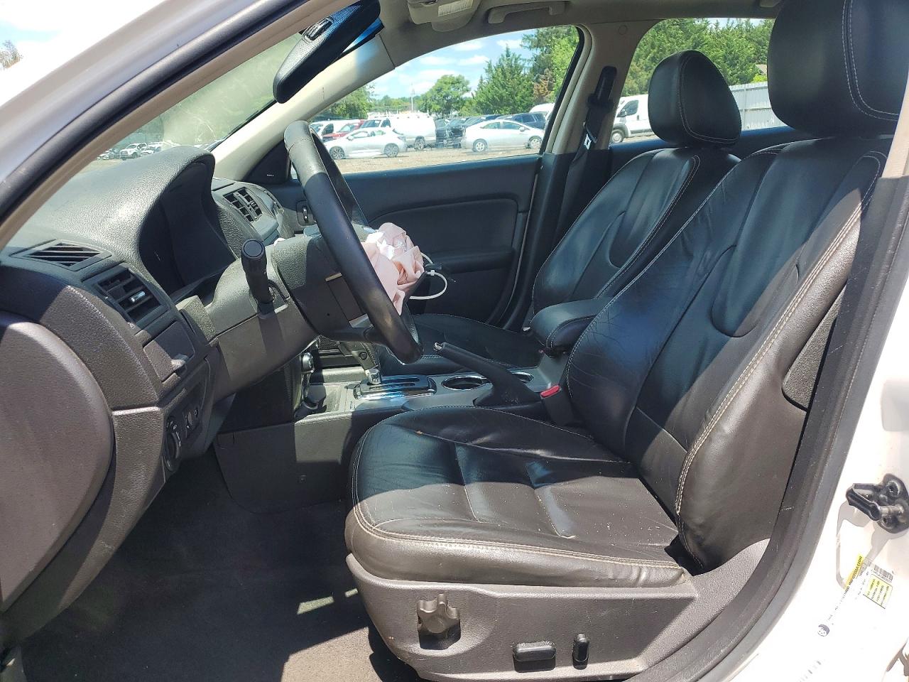 2010 Ford Fusion Sel White vin: 3FAHP0JA1AR239375