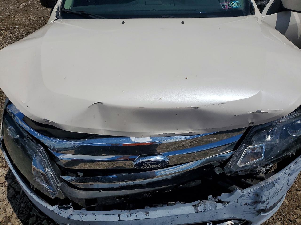 2010 Ford Fusion Sel White vin: 3FAHP0JA1AR239375