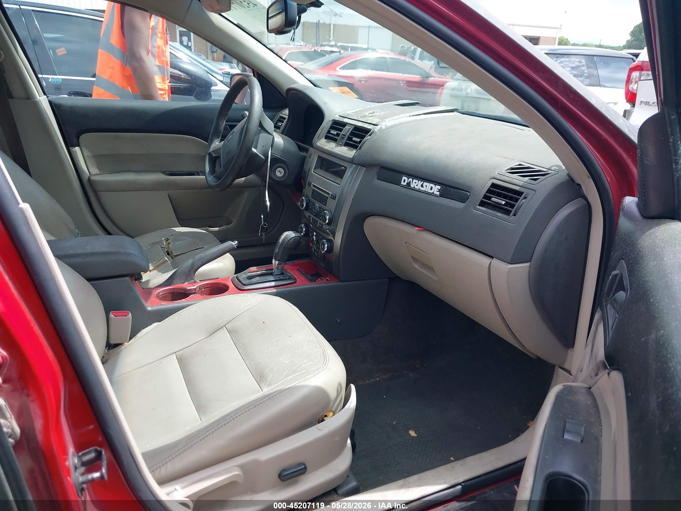 2010 Ford Fusion Sel Black vin: 3FAHP0JA1AR262560