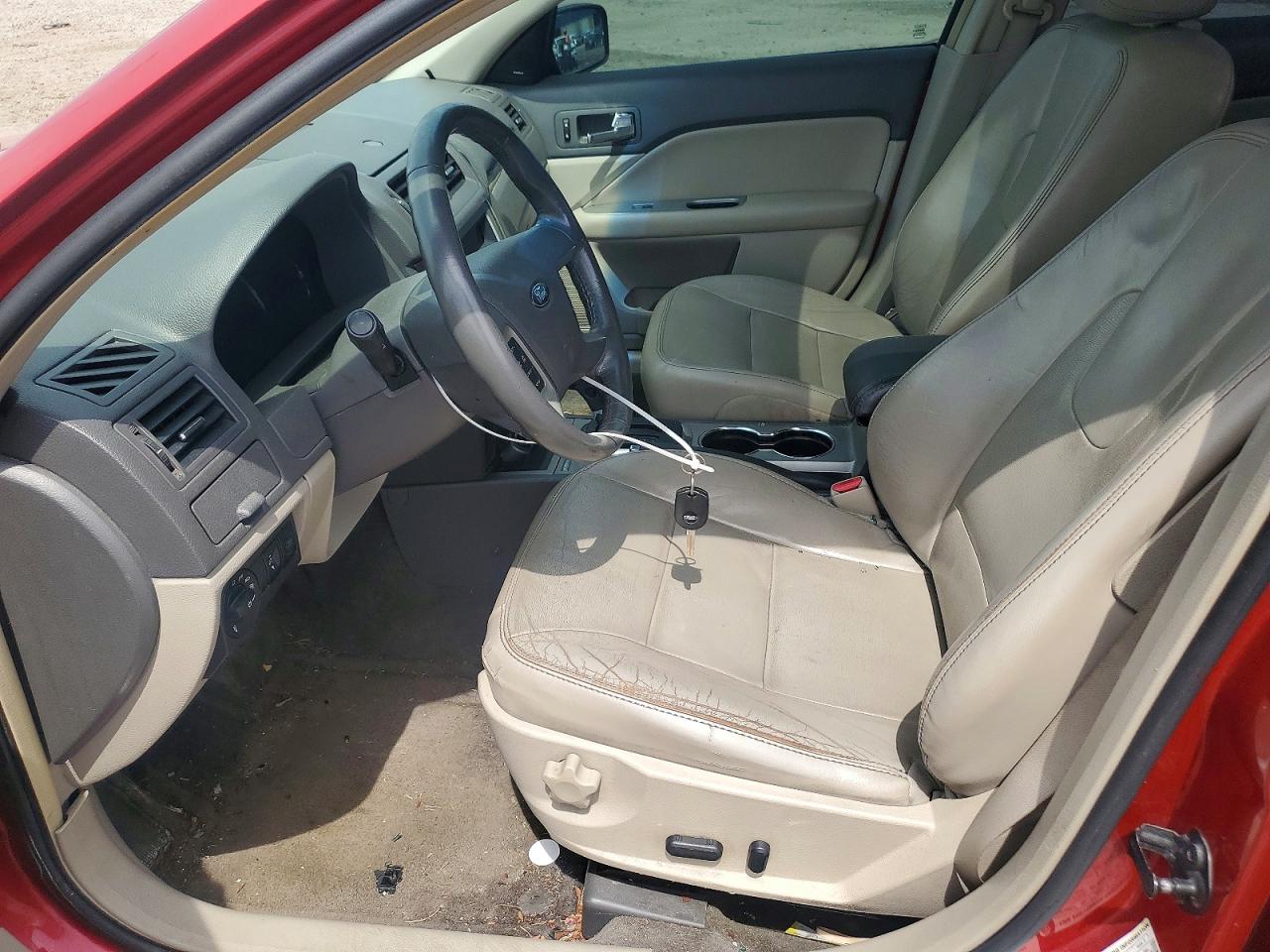 2010 Ford Fusion Sel Red vin: 3FAHP0JA1AR371827