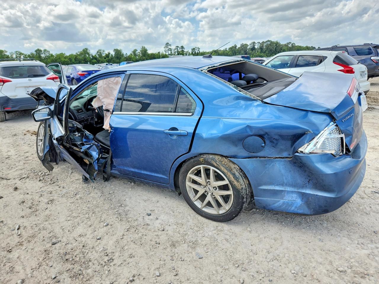 2010 Ford Fusion Sel Blue vin: 3FAHP0JA1AR423859