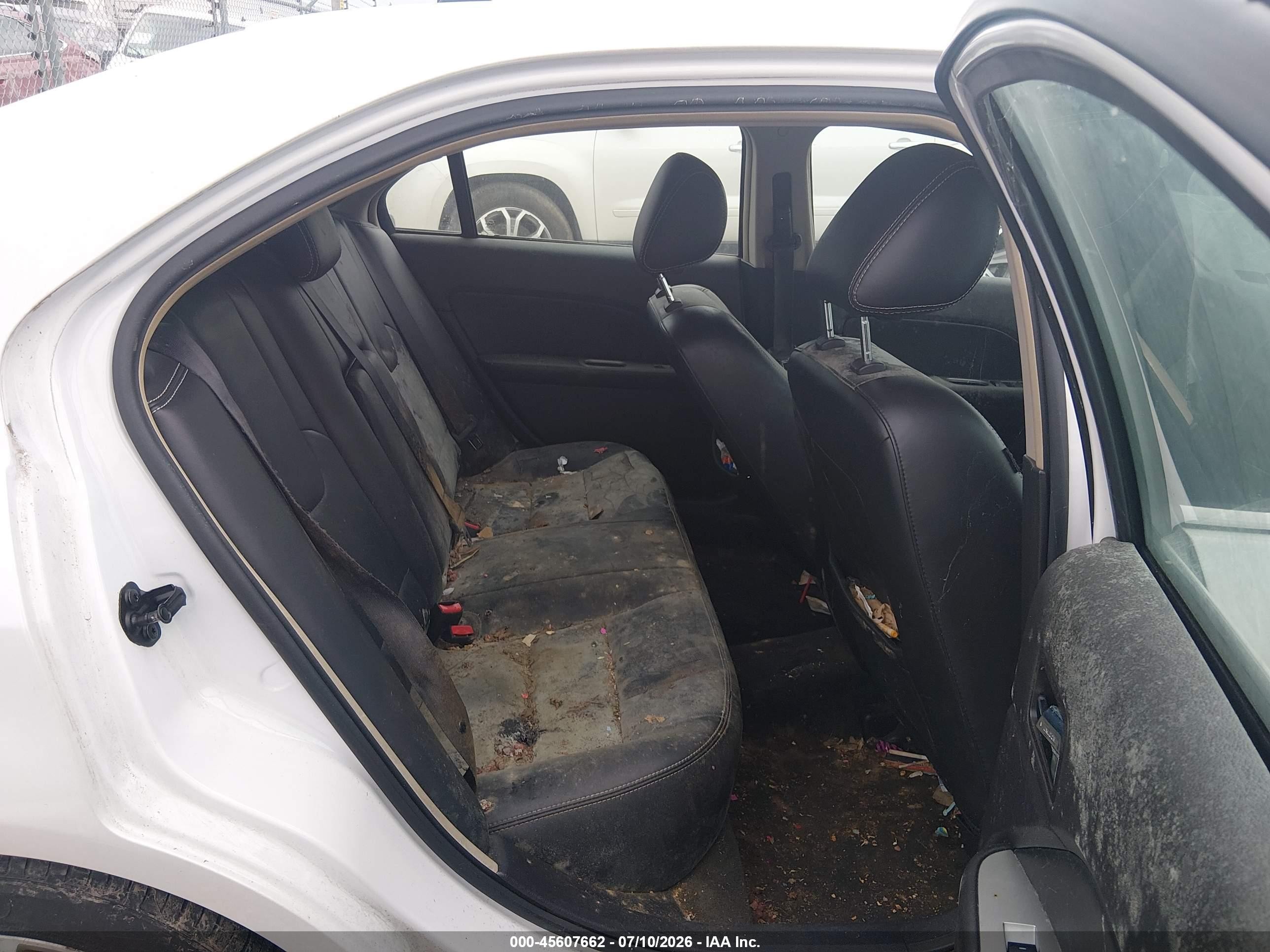 2011 Ford Fusion Sel White vin: 3FAHP0JA1BR118833
