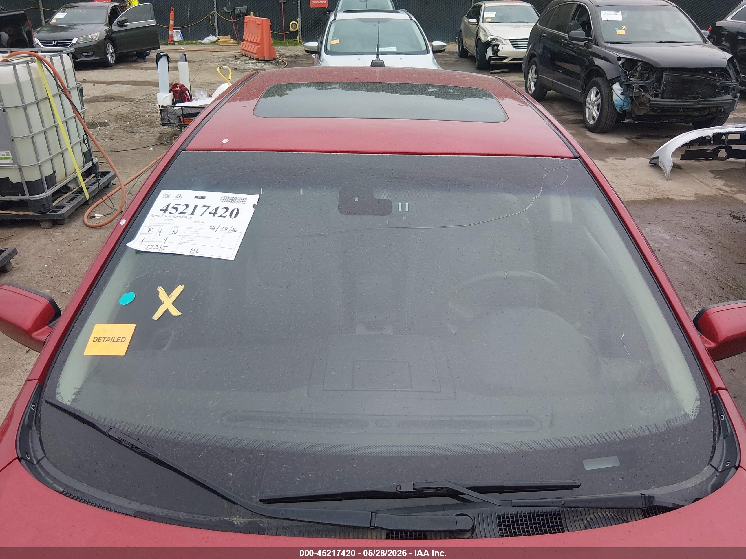 2011 Ford Fusion Sel Red vin: 3FAHP0JA1BR285824