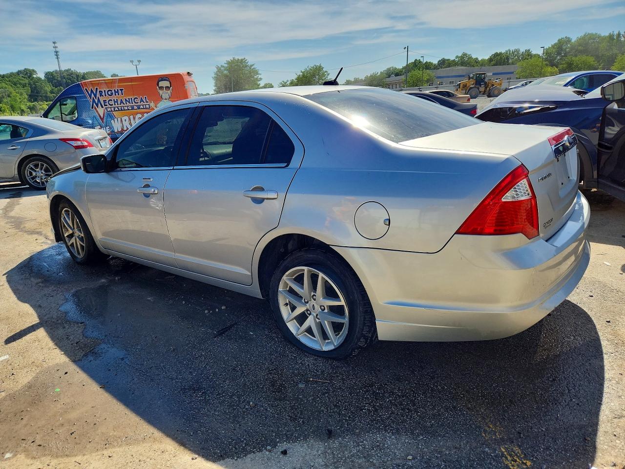 2012 Ford Fusion Sel Silver vin: 3FAHP0JA1CR214401