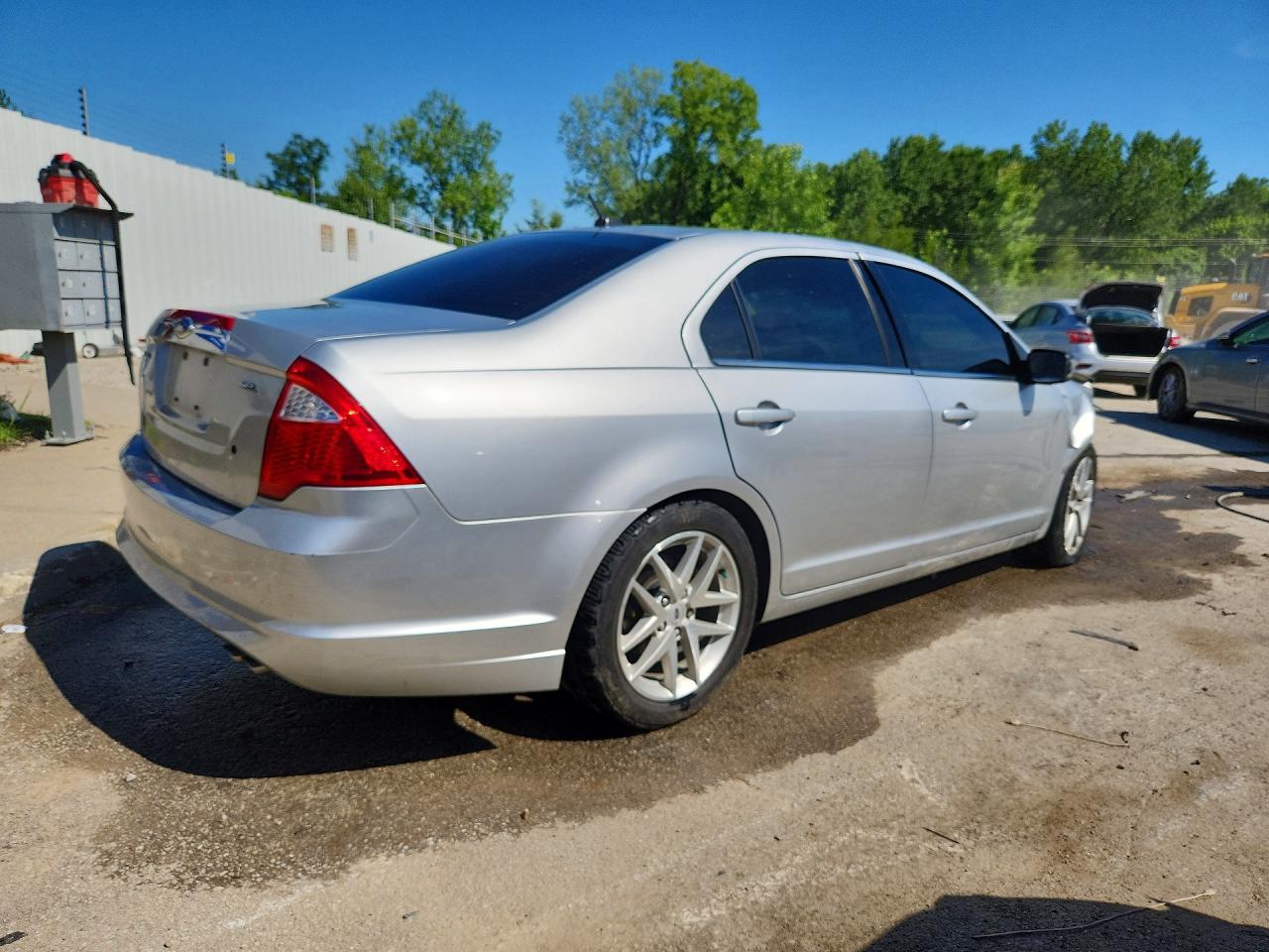 2012 Ford Fusion Sel Silver vin: 3FAHP0JA1CR214401