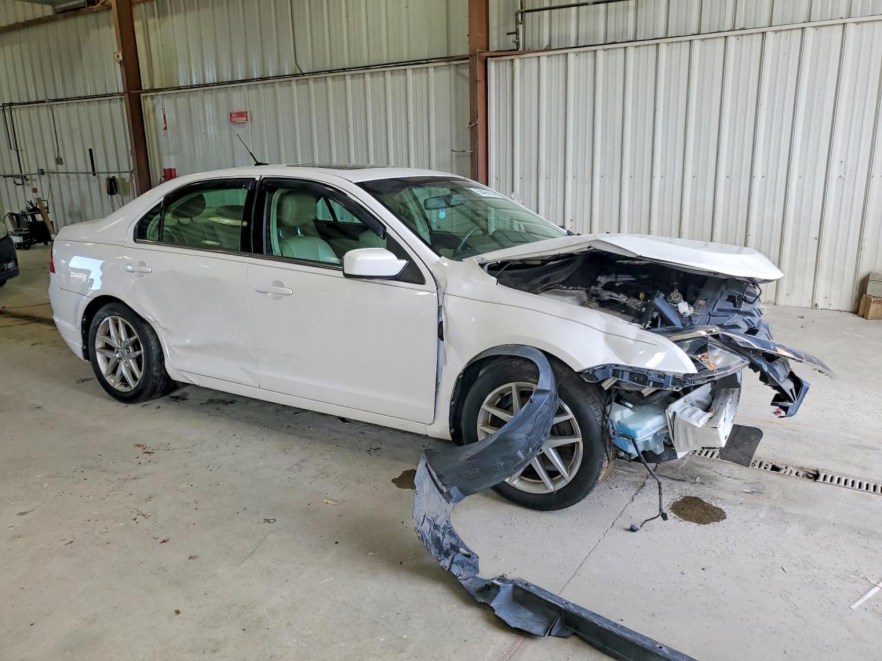 2012 Ford Fusion Sel White vin: 3FAHP0JA1CR222630
