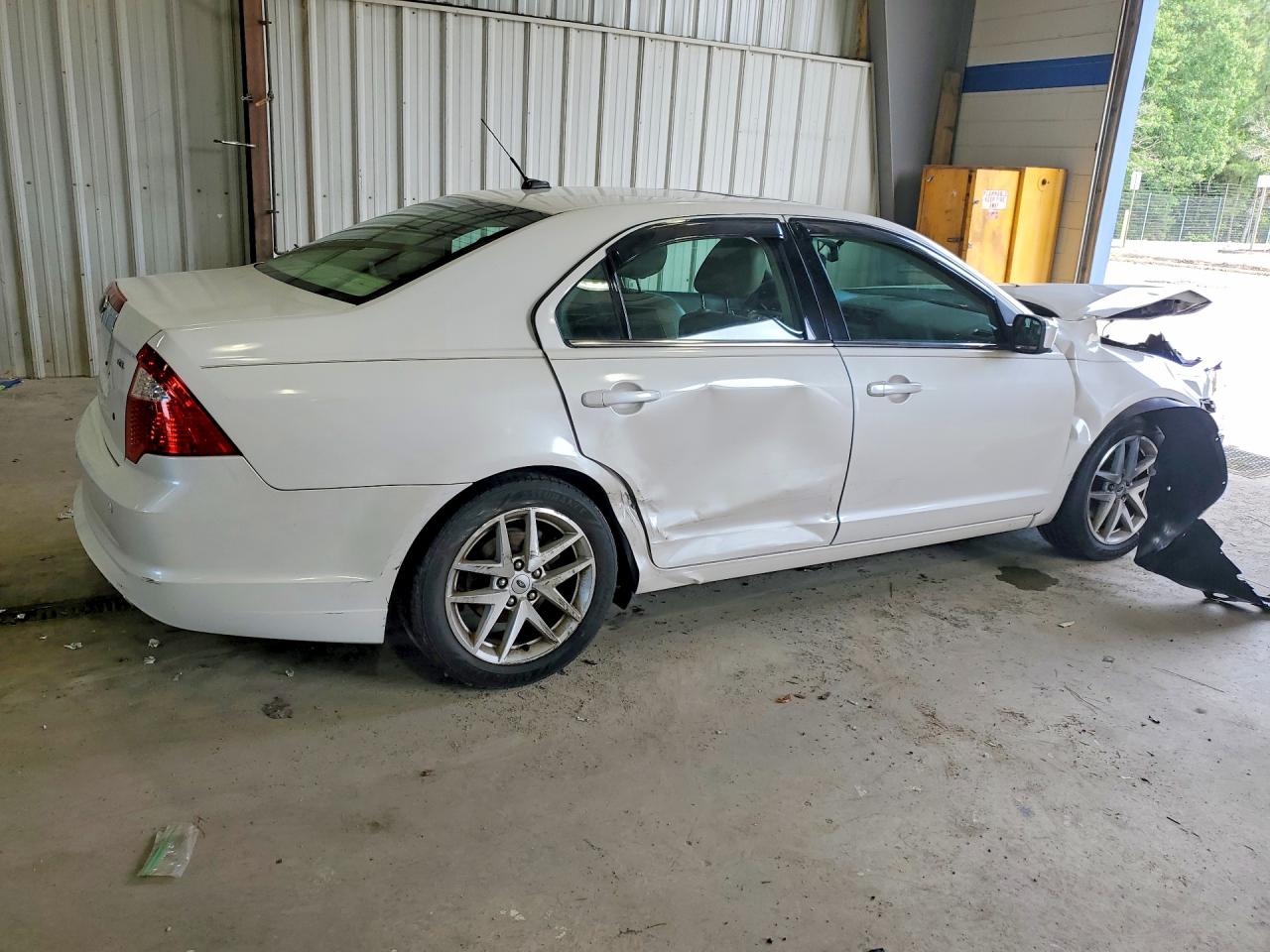 2012 Ford Fusion Sel White vin: 3FAHP0JA1CR222630