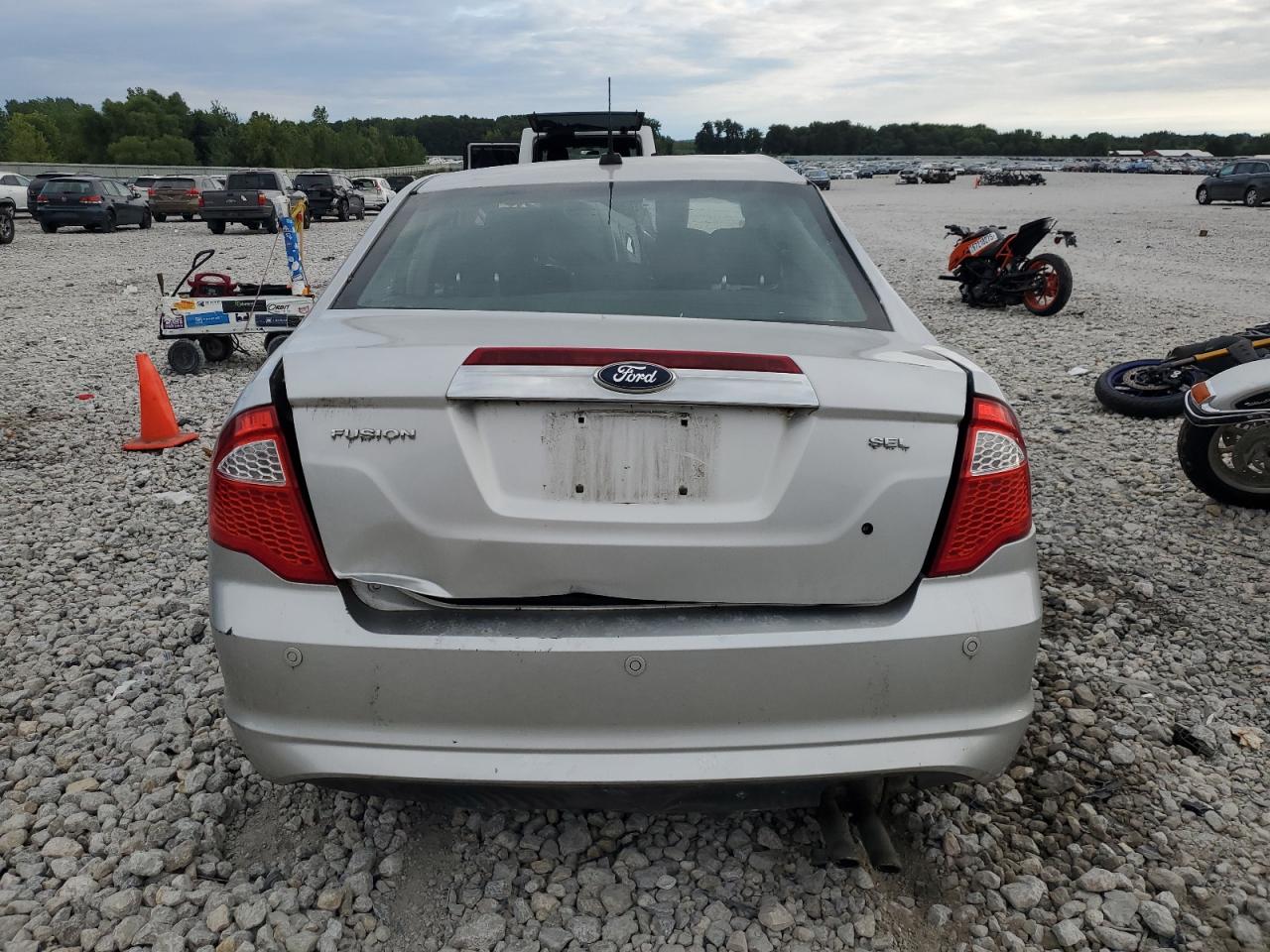 2012 Ford Fusion Sel Silver vin: 3FAHP0JA1CR334599