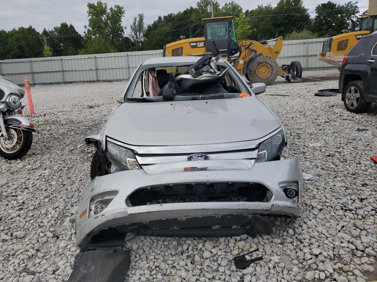 2012 Ford Fusion Sel Silver vin: 3FAHP0JA1CR334599