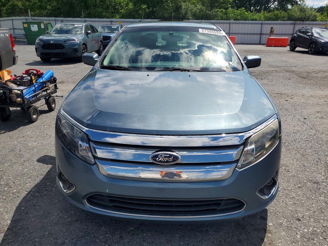 2012 Ford Fusion Sel Бирюзовый vin: 3FAHP0JA1CR426411