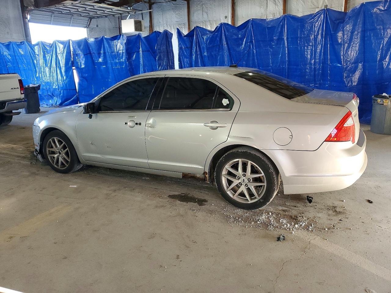 2010 Ford Fusion Sel Silver vin: 3FAHP0JA2AR224545