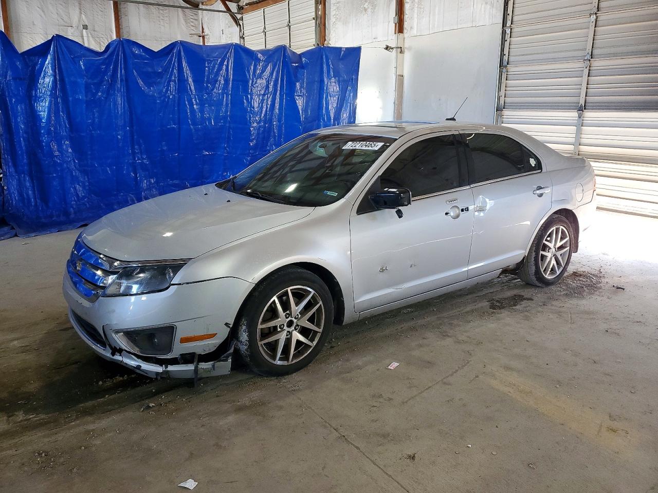 2010 Ford Fusion Sel Silver vin: 3FAHP0JA2AR224545