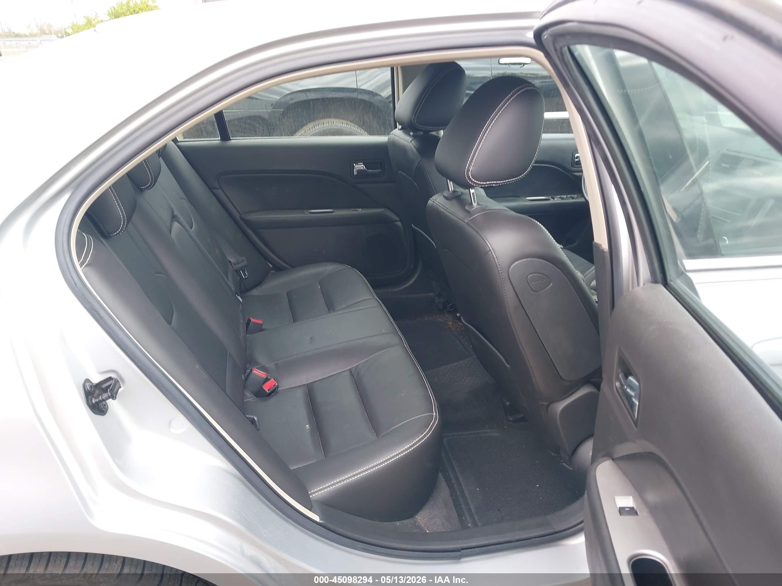 2010 Ford Fusion Sel Silver vin: 3FAHP0JA2AR275916